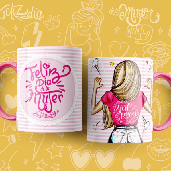 Tazón Personalizado Día de la Mujer
