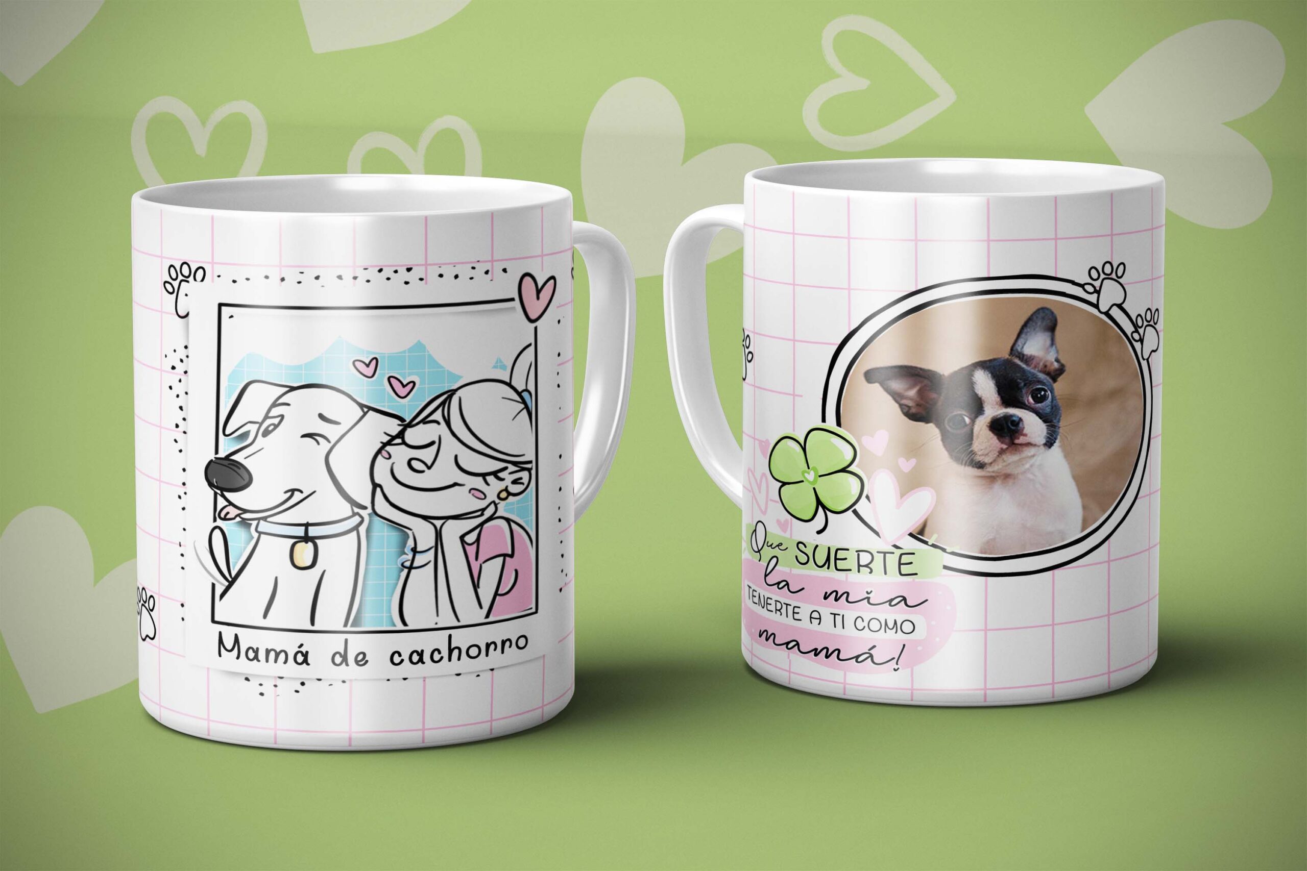 Taza Mamá de cachorro