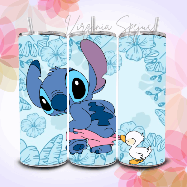 Termo Tumbler Diseño Stitch - 600ml
