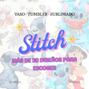 Vaso Térmico 20oz Sublimado Stitch