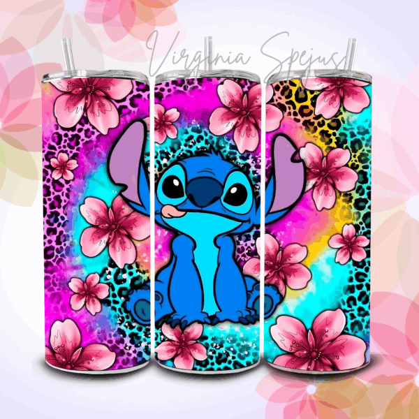 Termo Tumbler Diseño Stitch - 600ml