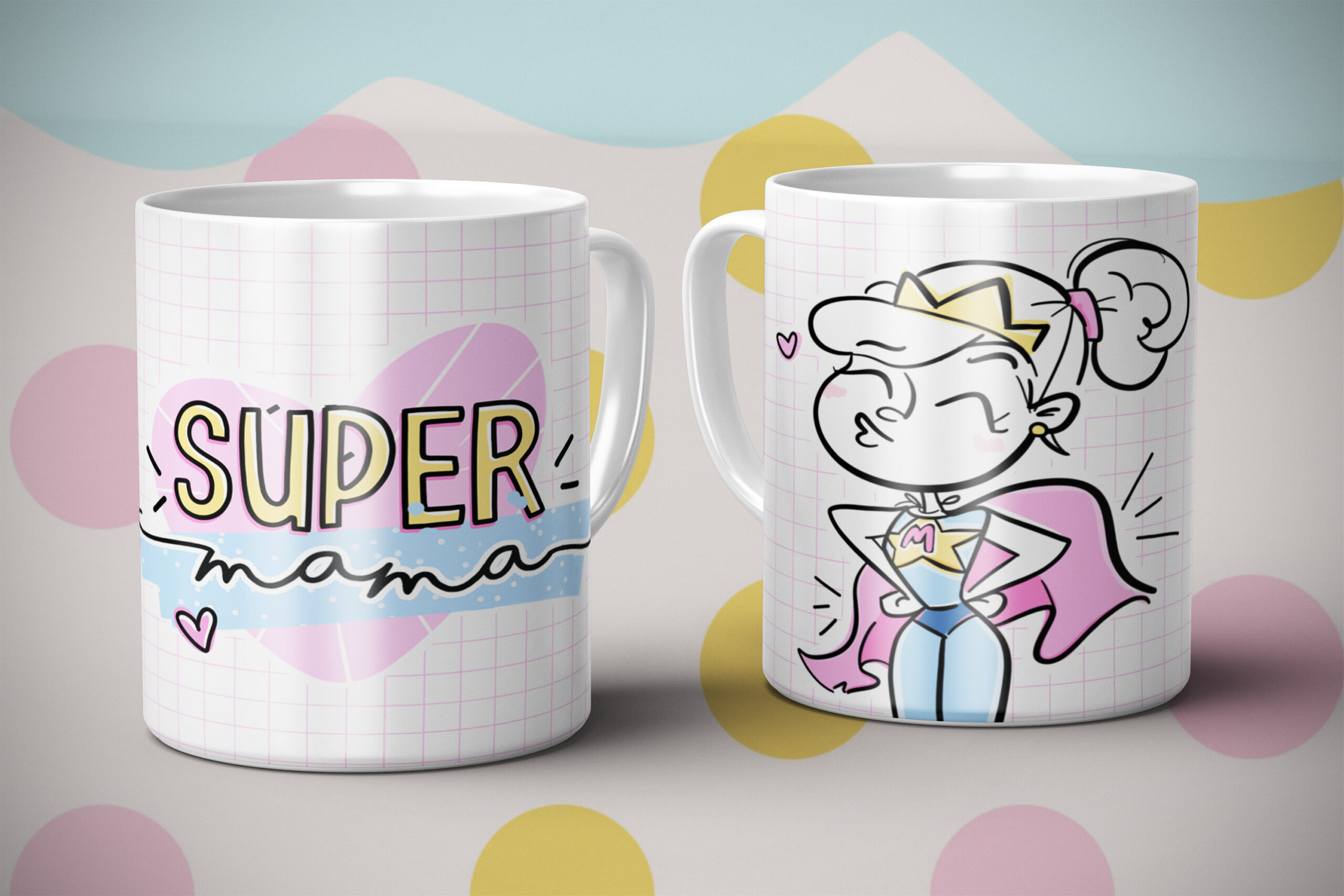Tazón Super Mamá