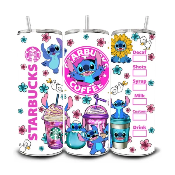 Tumbler Diseño de Stitch - 600ml