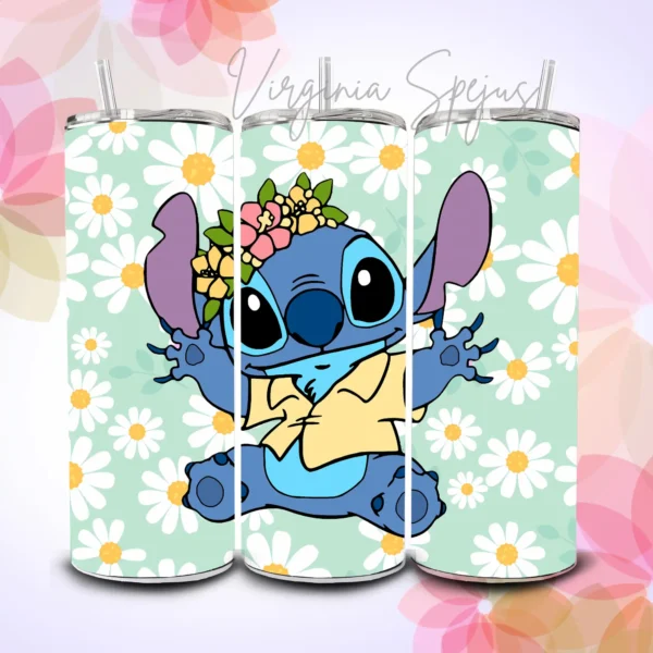 Termo Tumbler Diseño Stitch - 600ml