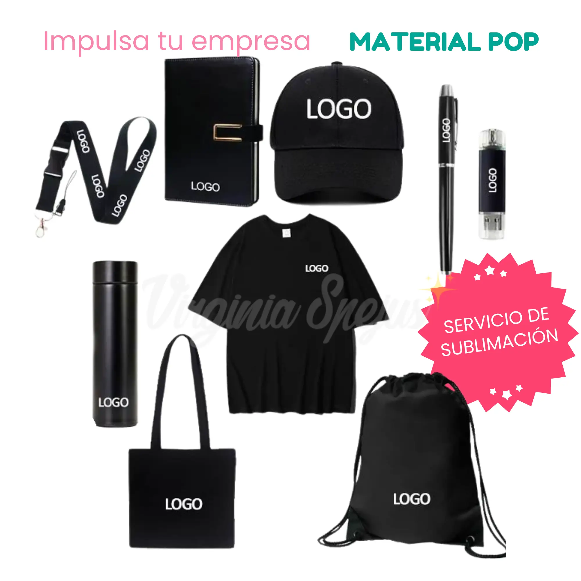 Servicio de Sublimación Emprendedor – Material POP