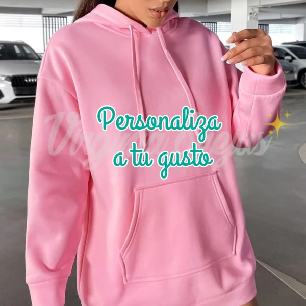 Crea tu Polerón Único ¡Personalízala a tu Gusto!