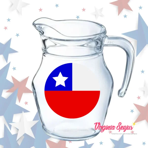 Jarras Lorito 500 ml – Viva Chile Dieciochero - Imagen 4