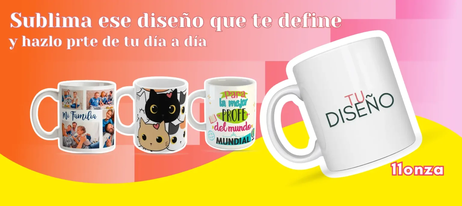 Tazones sublimados con fotos y diseños personalizados