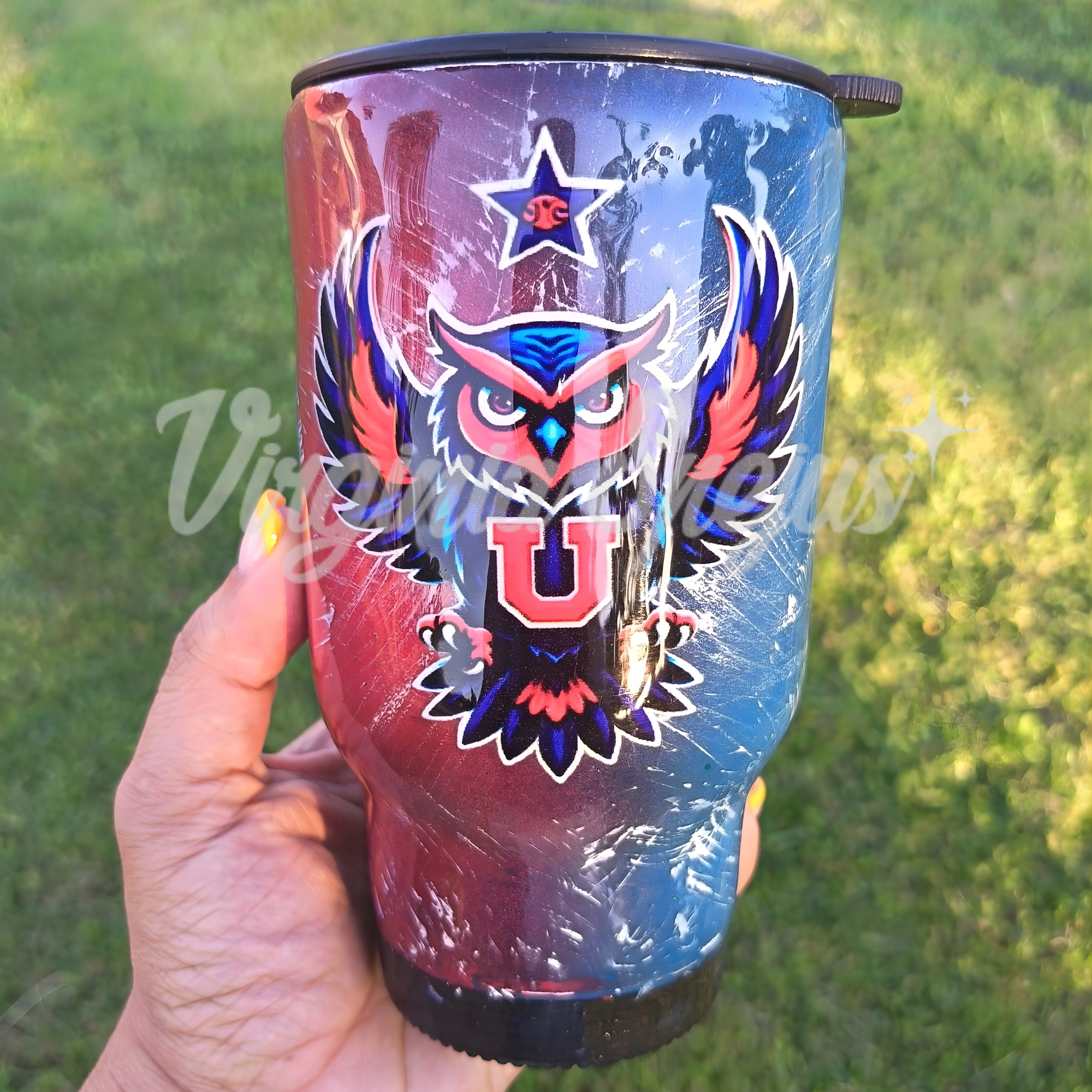 Mug Térmico Personalizado con Glitter & Resina – 410ml