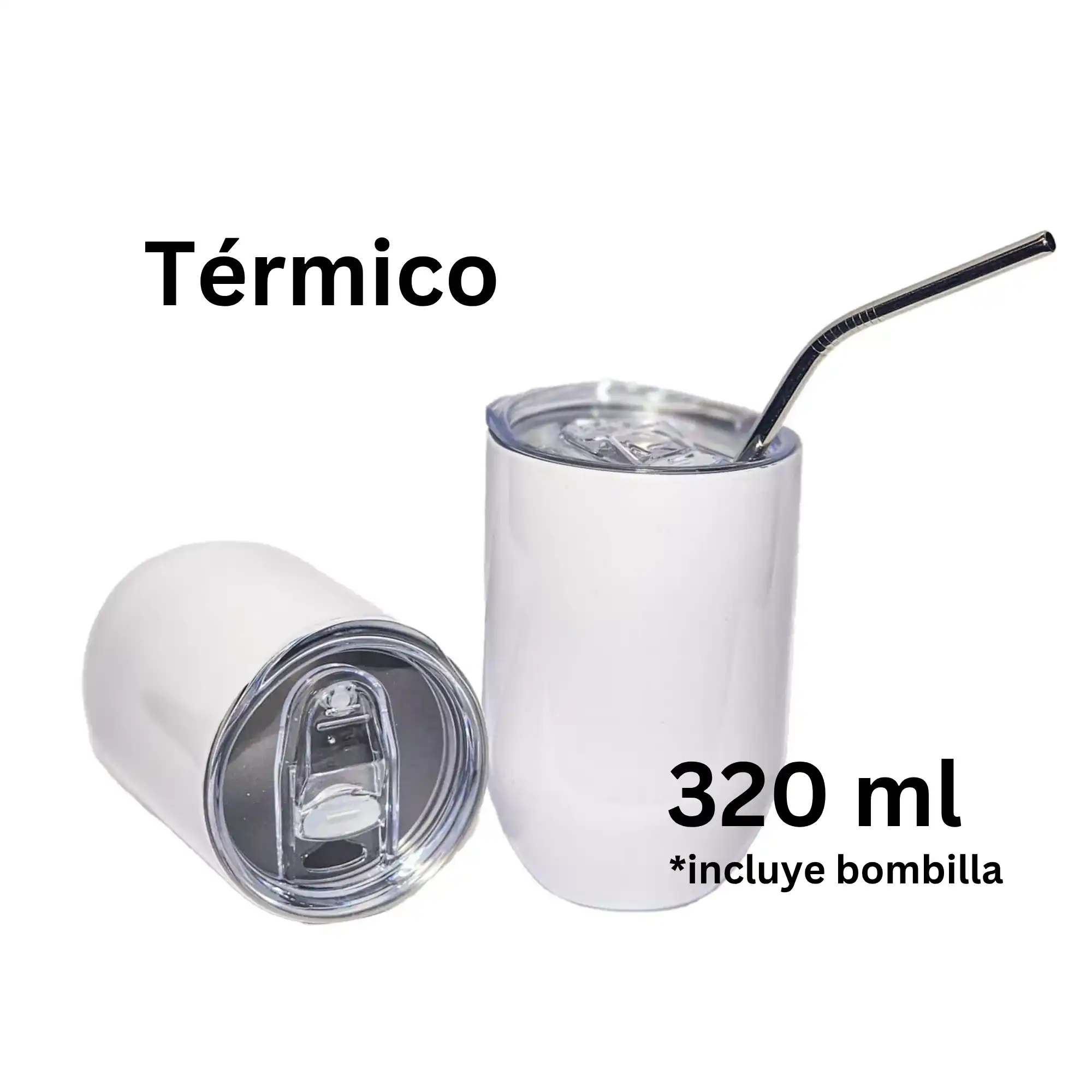 Taza Mate Térmica de 320ml Personalizada