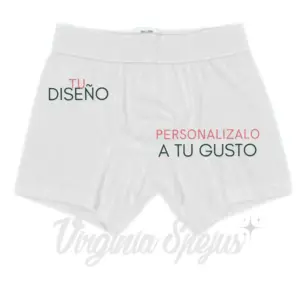 Personaliza tu boxer con tu estilo favorito